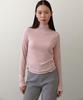 38COMEONCOMMON Classic Turtle Neck T-Shirts (Light Pink)