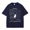 Nel frattempo Il Gatto nella Scatola di Schrödinger Divertente Meme T Shirt Uomo Donna Casual Cotone Vintage Tshirt Moda Maschile T-shirt Oversize