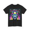 Alien Cat Abduction Shirt | Alien UFO Graphic Tee | Sci-Fi Space T-Shirt