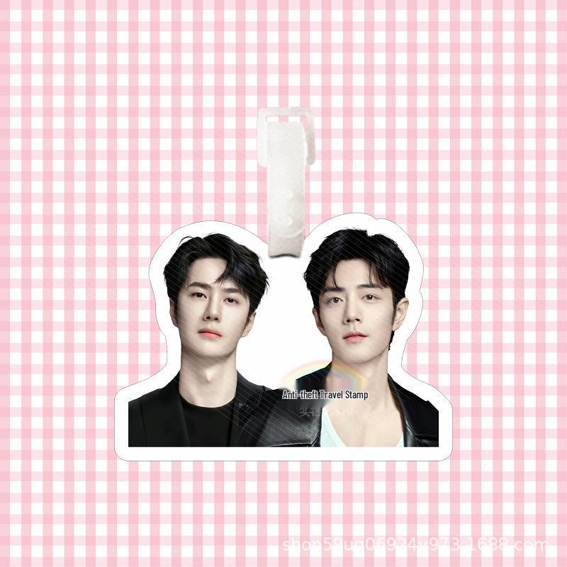 Xiao Zhan & Wang Yibo BJYXszd Luggage Tag: Double Person Pendant for Backpack & Boarding Case