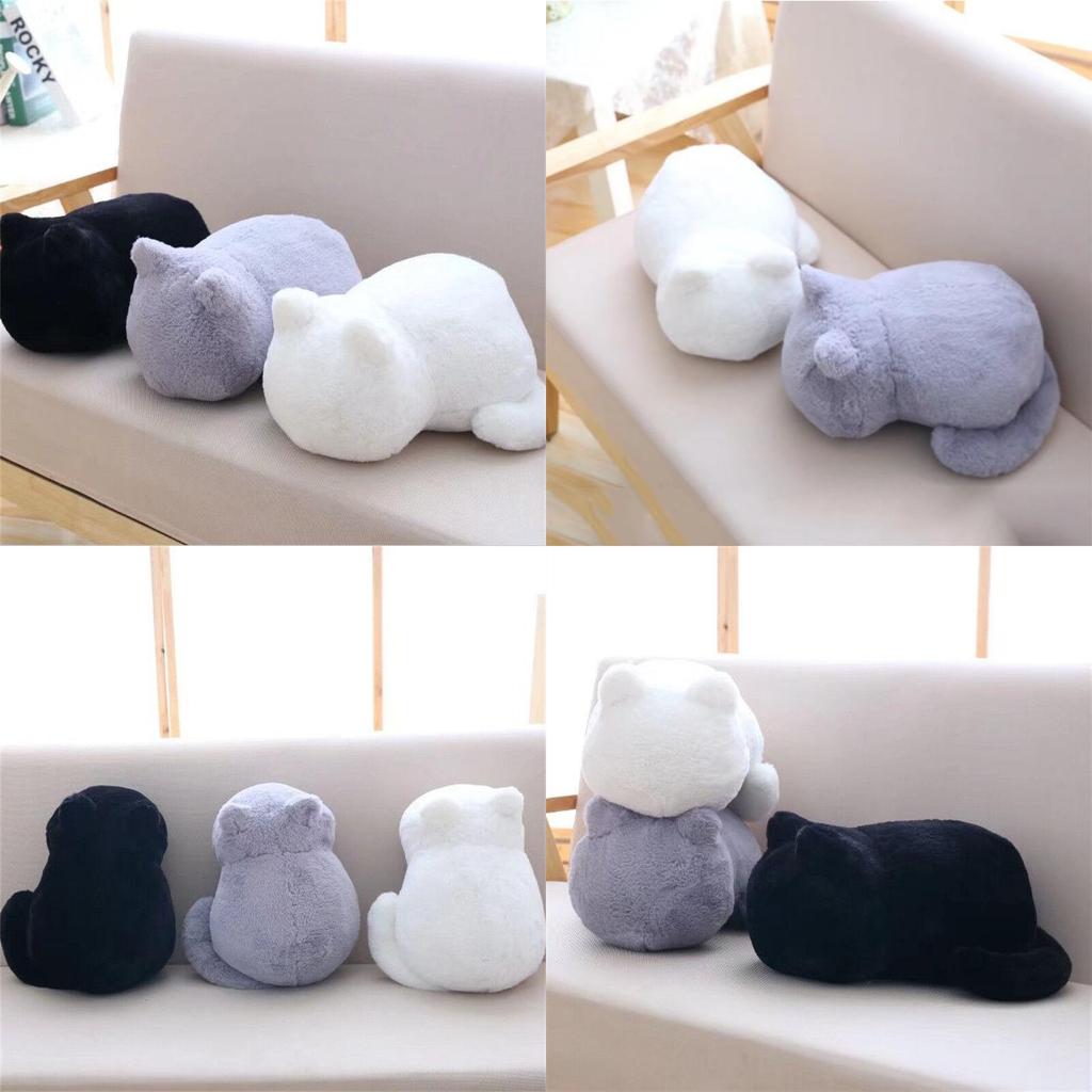 Luxurious Kawaii Cartoon Cat Plush Cushion Pillow Soft And Adorable Animal Toy Gift