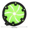 Outdoor PP Plastic Green Black Petals Triangular Universal Paintball Speed Feed Gate Lid Hoppers