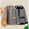 Mom's Stylish Fleece-Lined Thickened Jacket 2025: Autumn/Winter Slimming Cotton Coat for Middle-Aged Women