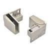 Zinc Alloy Glass Door Hinge Self-closing Cabinet Door Hinge New Frameless Clamp  Glass Door