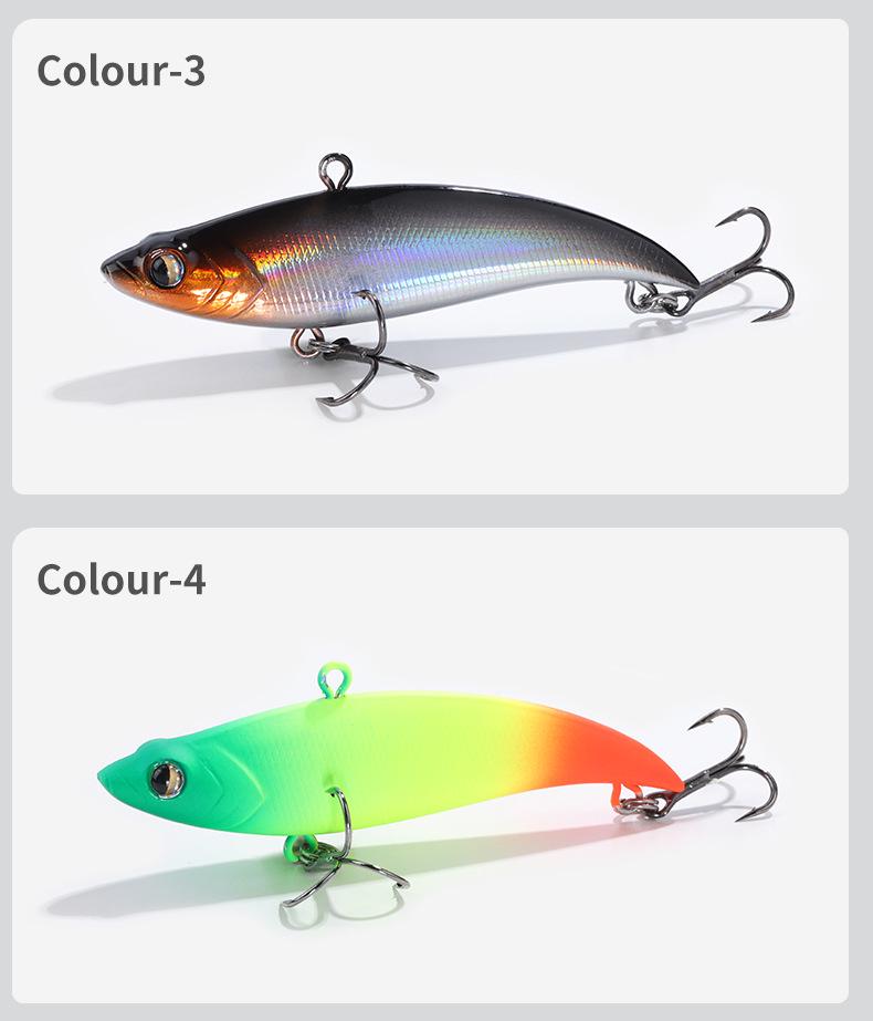 New High-Weight Vibration Fishing Lure – Soft, Imitation Bait for All Water Layers