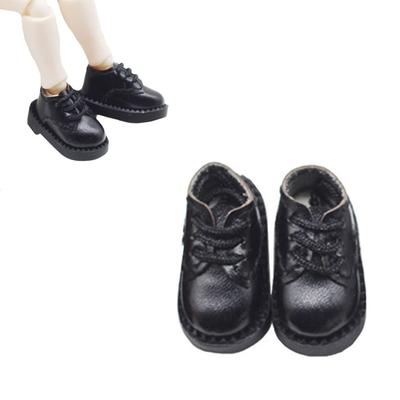 Rakulifey Uniforme Obitsu 11 Tamanho OB11 Boneca Obitsu 11cm Boneca BJD Presente Sapatos, Sapatos, Sapatos, Acessórios, Sapatos 1/12, (Preto 2)