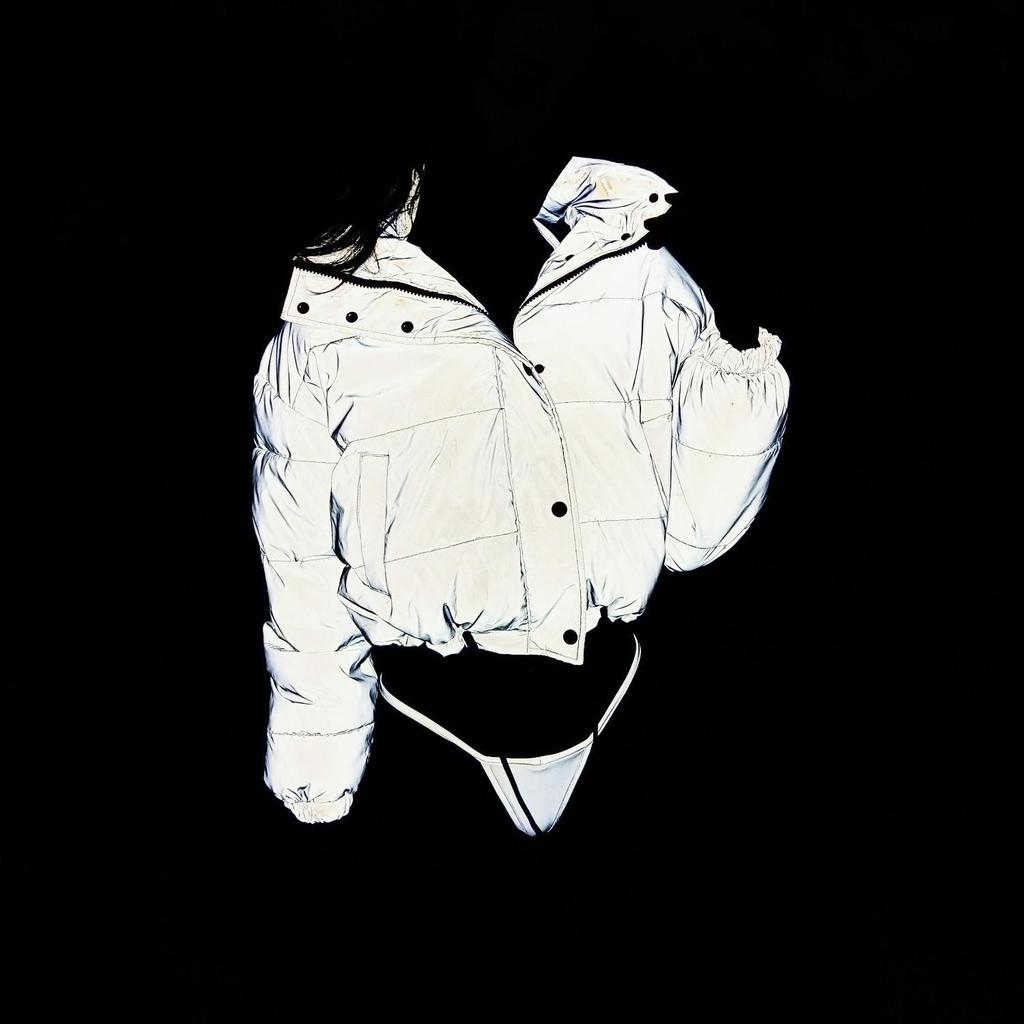 Damen Reflektierende Hoher Kragen Glänzende Daunenjacke - Winter 2026 Petite Stil