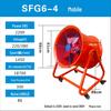 Industrial High-Power Axial Fan - Mobile Standalone, Low Noise, 220V/380V - Powerful Workshop Ventilation
