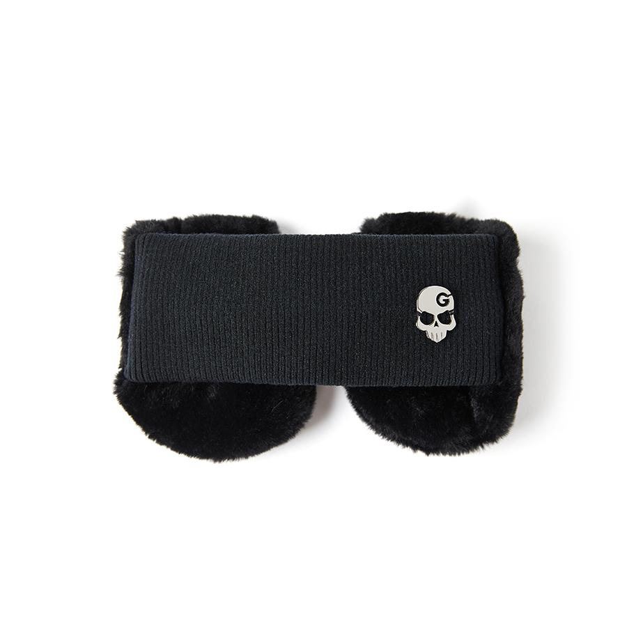 Monseuteoji Knit Ear Band Black Mc22Bd-146