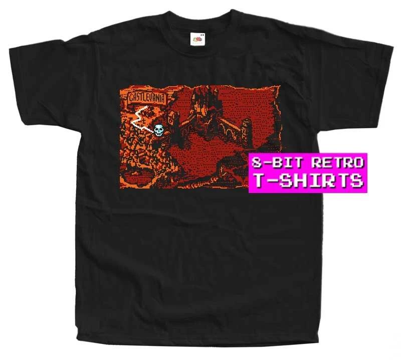 Castlevania 3 Dracula Legend Map GAME MEN T SHIRT All sizes S-5XL 100% COTTON L