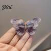 Enamel Butterfly Pin Women Brooch Sparkling Rhinestones Faux Pearl Butterflies