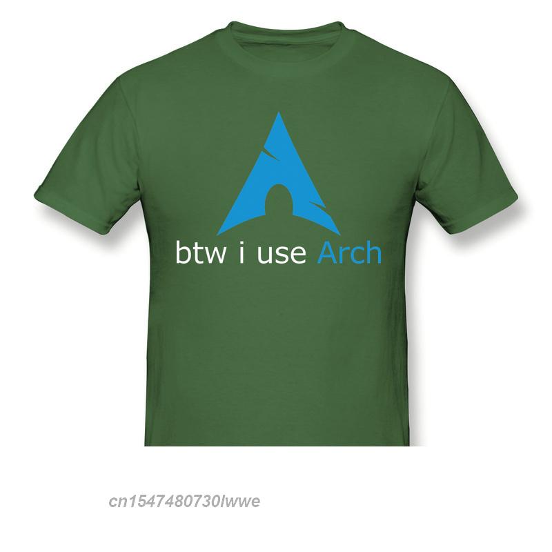 A proposito, uso Arch Anime Clothes Design Linux Programma Sistema Operativo Design Originale Cotone Maglietta Unisex