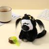 Black Ugly Gorilla Monkey Orangutan Animal Plush Keychain