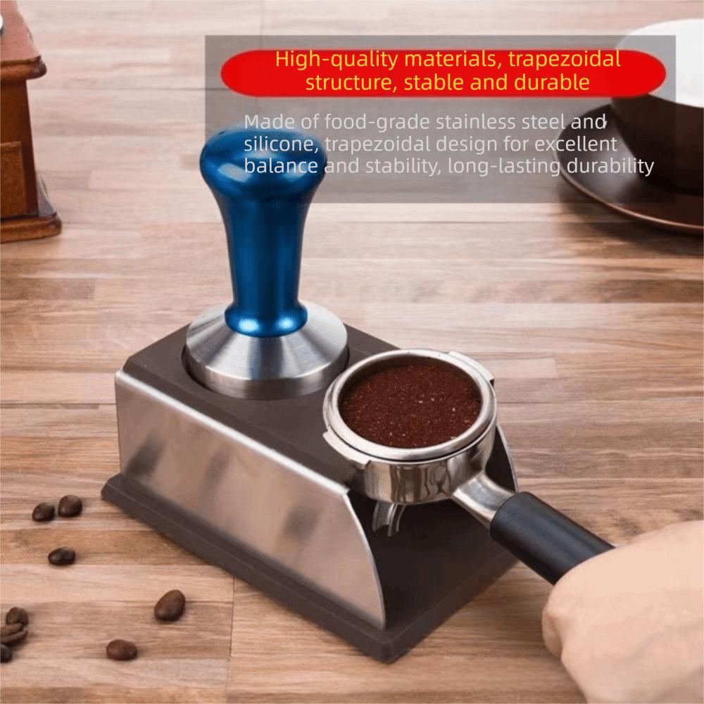 Silicone Bottom Coffee Tamper Station Barista Tools Storage Base  Coffee Tool Storage