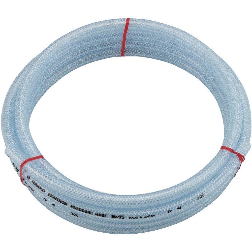 

TRUSCO Braided 19 x 5m Hose, Clear, 26mm, Length, TB-1926-5