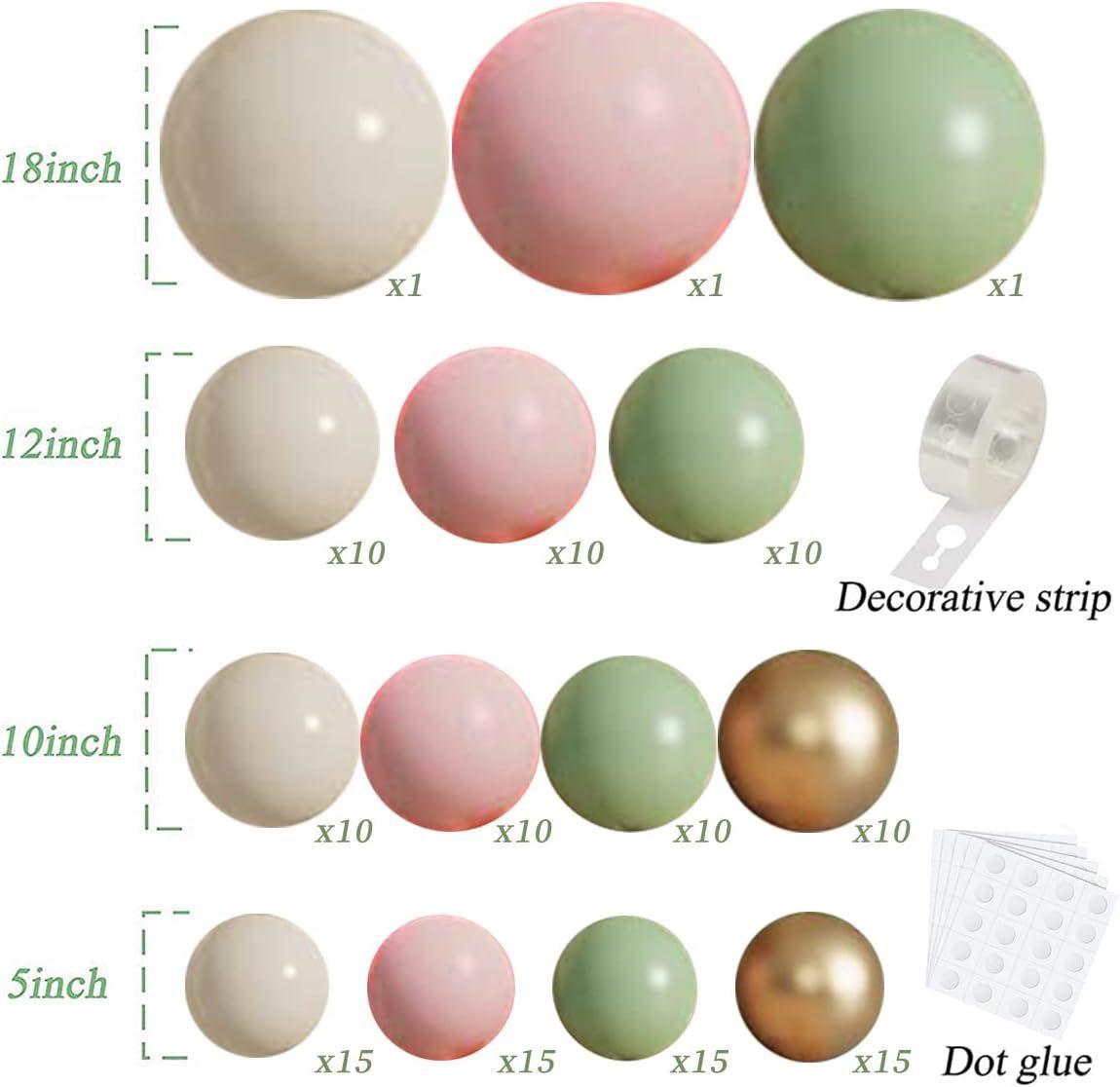 

Avocado Balloon Chain, Shopping Mall Kindergarten Store Opening Styling Balloon Birthday Party Decoration Balloon Avocado Pink Skin Tone Balloon Chain