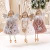Angel Doll Pendants Christmas Plush Ornaments Plush Angel Ornaments for Christmas Party New Year Valentine's Day Decoration