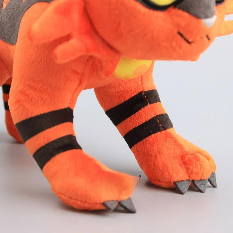 30cm Pokemon Sun and Moon Anime Torracat Plush Toys Cartoon Monster Plush Doll Soft Stuffed Torracat Doll Birthday Gift for Boys