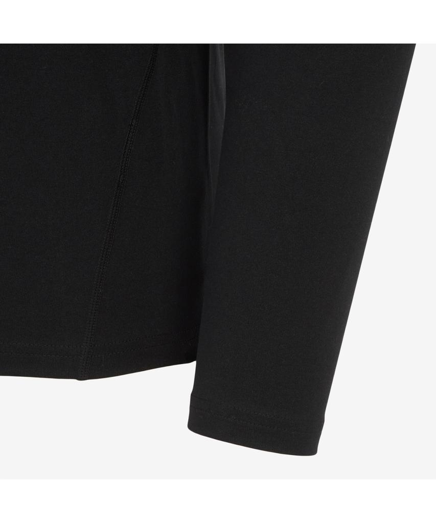Noseupeiseu Nt7Lr54A Men'S Risco Long Sleeve Zip-Up Tee Black