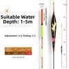 Glowing Electric Smart Led Fishing Float Gravity Sensor Fishing Float  Black Pit Fishing