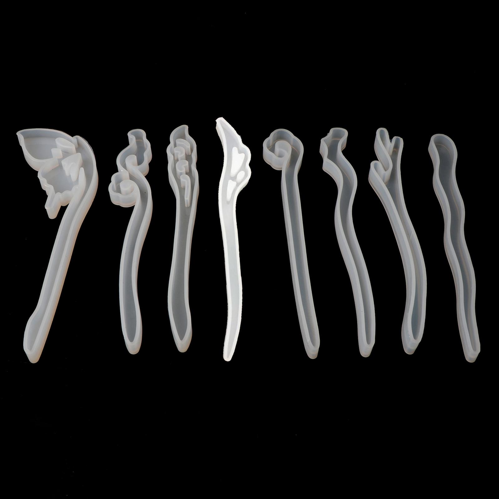 

Силиконовая смоляная форма DIY для литья в форме палочки для волос DIY Craft 3D форма для художественного ремесла Изготовление игрушек ручной работы для детей