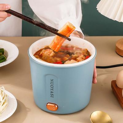 Horký hrnec Elektrický mini vařič Ramen 450W Vařič na nudle Multifunkční elektrický hrnec na vaření těstovinové polévky Přenosný hrnec s přehříváním