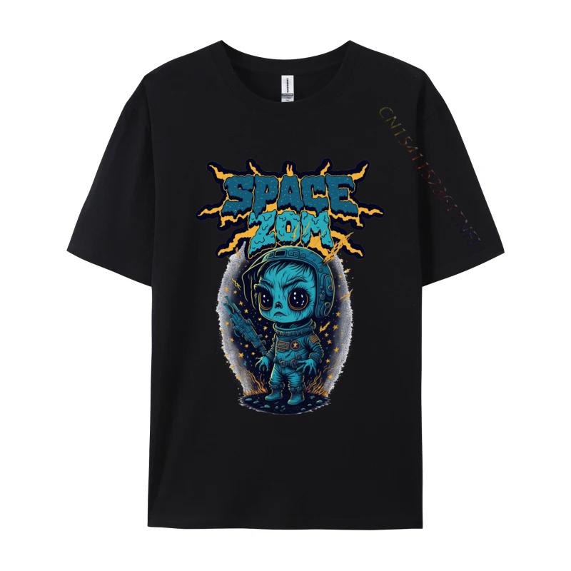 Space Zom TShirt For Men Soft Leisure Tees T Shirt Trendy Fast Ship Anime Printed TShirts Mens Graphic Tshirts