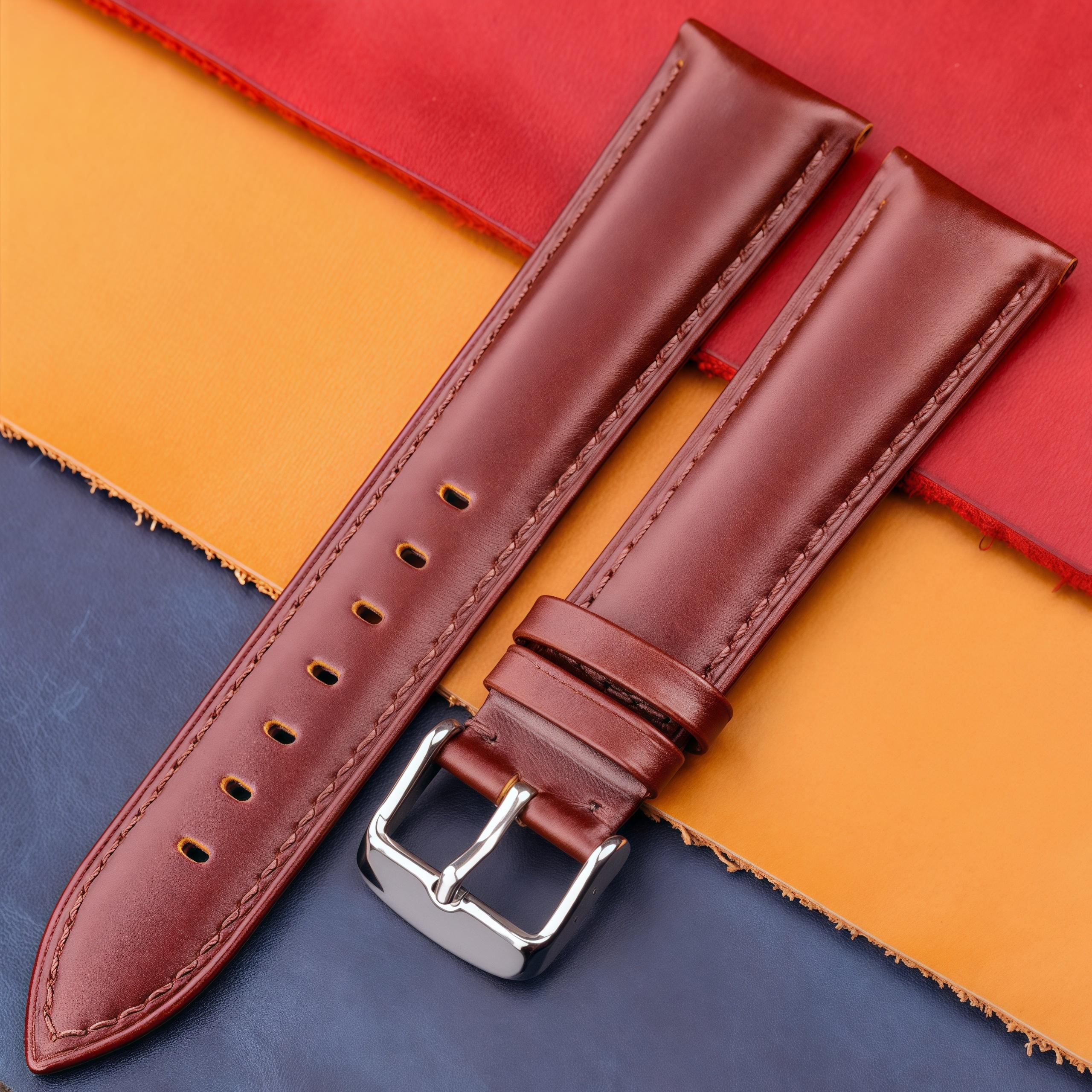 

Genuine Leather Watch Band Alligator Embossed 18mm 19mm 20mm 21mm 22mm 24mm Replacement Strap Accessories for Tissot/Seiko 21mm