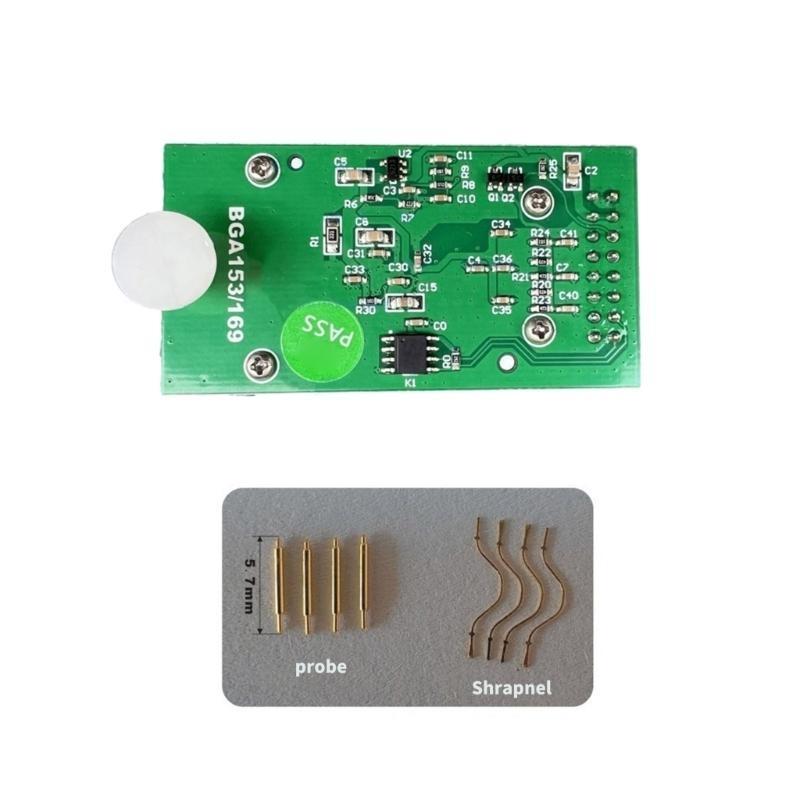 EMMC BGA153 BGA169 Adapter Für T48 Programmiergerät Schnelle Chip-Programmierung Mit Präzise Geformtem Sockel