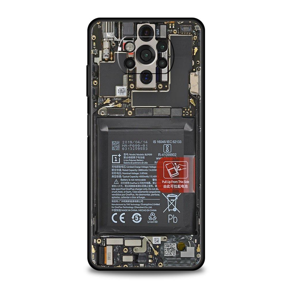 Main Circuit Board Pattern Phone Case for Xiaomi Poco F7 F6 F5 F4 F3 X6 X5 X4 X3 NFC F7 Ultra M4 C51 C55 GT 5G Soft TPU Cover