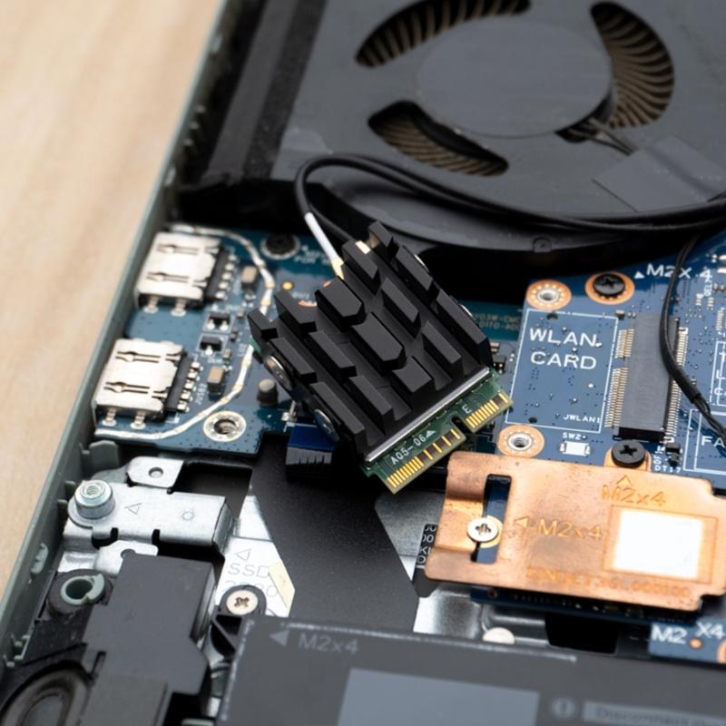 M.2 Solid Disk Drive Radiators Fan SSD Heat Dissipation Pad For Desktop Computer 2230 SSD Cooling 2230 SSD Fan Heatsink