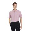 Uniqlo Solid Color Single-Breasted Quick-Dry Short Sleeve Shirt Men Shirts Light-Pink 457834-10