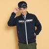 Full Zip Blouson Water Golf Outerwear C24215100 [Callaway] Men's (Star Stretch Repellent, Breathable, Windproof) / / 1120_Navy