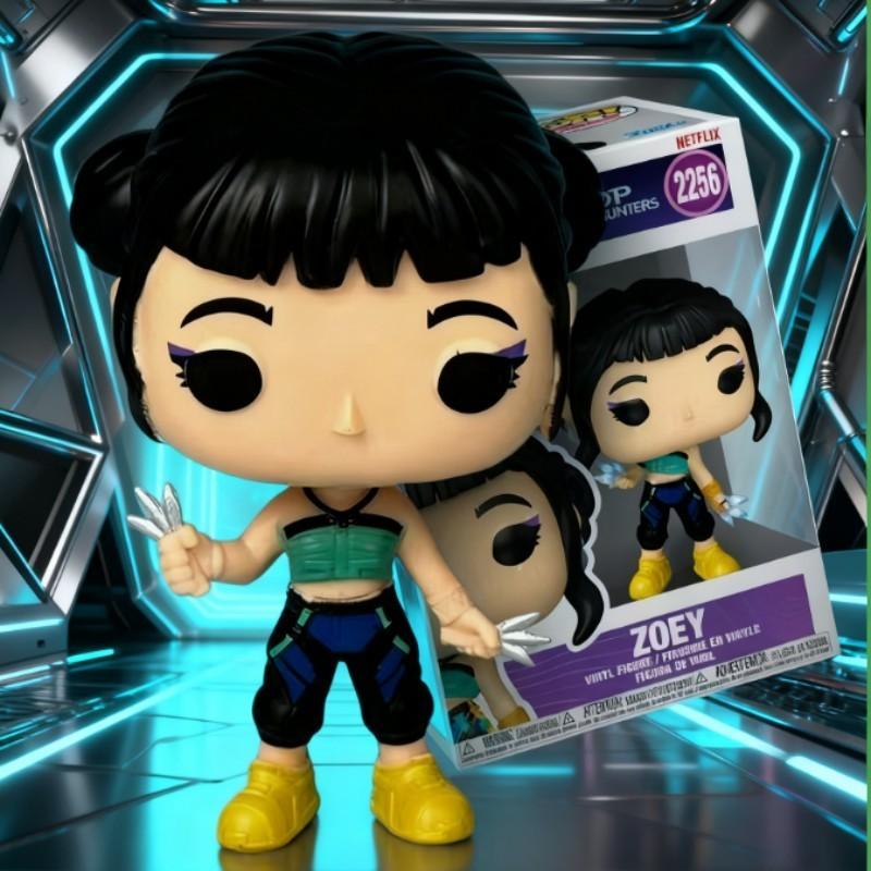 Silikon Derpy Anime Sammlermodell – KPop x Demon Slayer Zoey Rumi Mira Jinu Figur, Limitierte Geschenkidee für Erwachsene Kinder