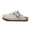 Cork Shoes, Women's Bag Head Slippers, Casual Half-pack, Retro Men's Half-tow Sandals Rizhang Series