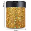 Innovative Nail Glitter Powder Multicolored Metallic Shine for Resin Craft and DIY Activities