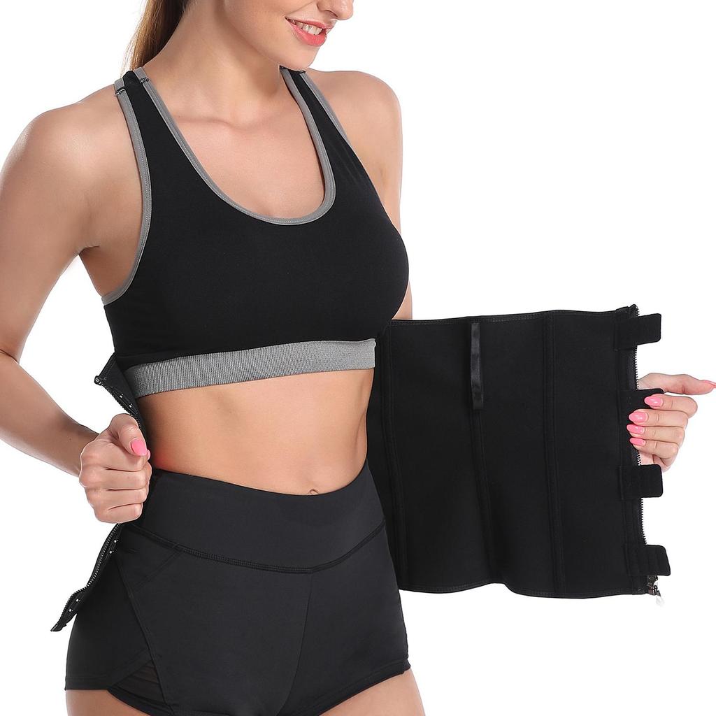 Waist Trainer Corsets Zipper Underbust Sport Girdle Hourglass Body Shaper for Women