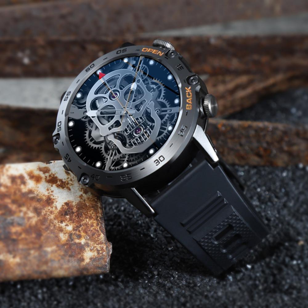 Outdoor Sports Smart Watch Male Waterproof Multi-function Blood Pressure Monitoring Large Screen