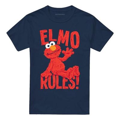 Sesame Street Unisex Adult Rules Elmo T-Shirt