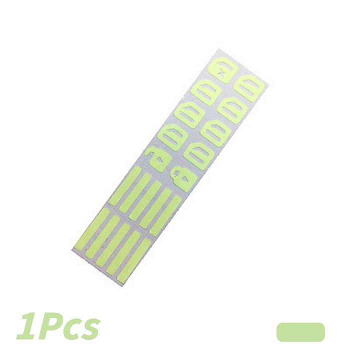 Luminous Car Door Window Lift Button Stickers Auto Car Windows Control Panel Reflective Decal Switch Interior Decor Car