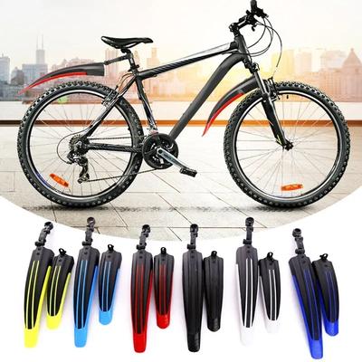 1 Set Bicycle Mudguard Durable Bicycle Fender Adjustable Bike Fender Splash Water Dirt Protection Mountain Bike Front Rear Fend