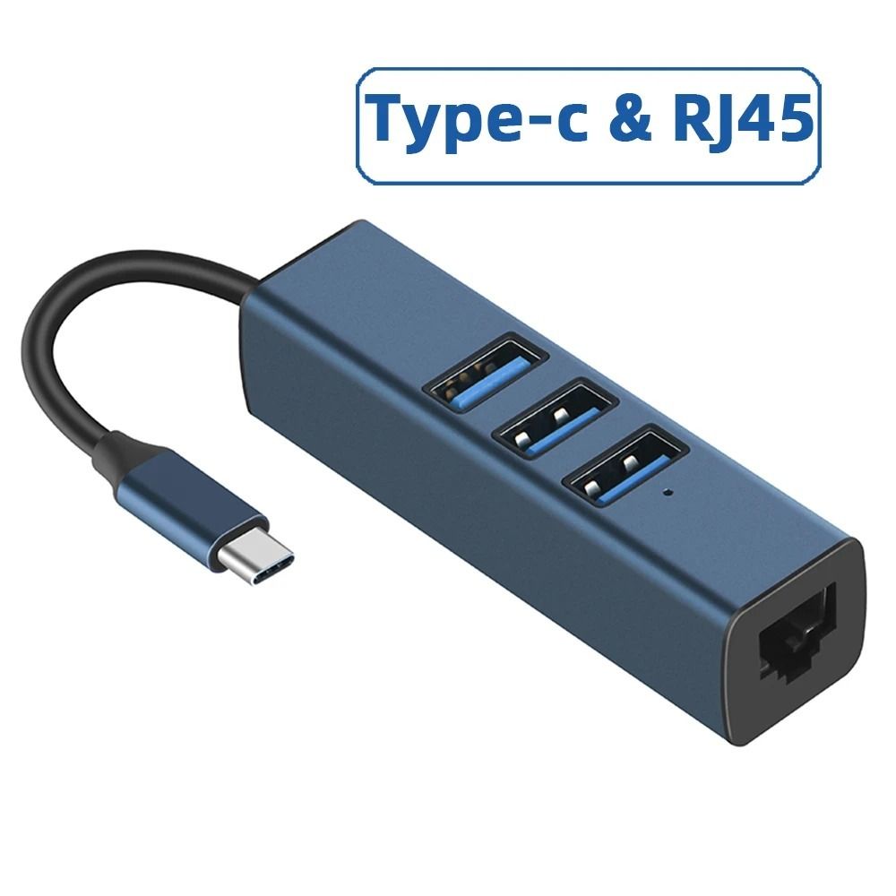

Aluminium Zinc Zinc Alloy Usb Hub 3.0 Splitter 4 Ports Hub Usb Splitter Hub Hab Extensor Laptop Computer Type-c USB3.0