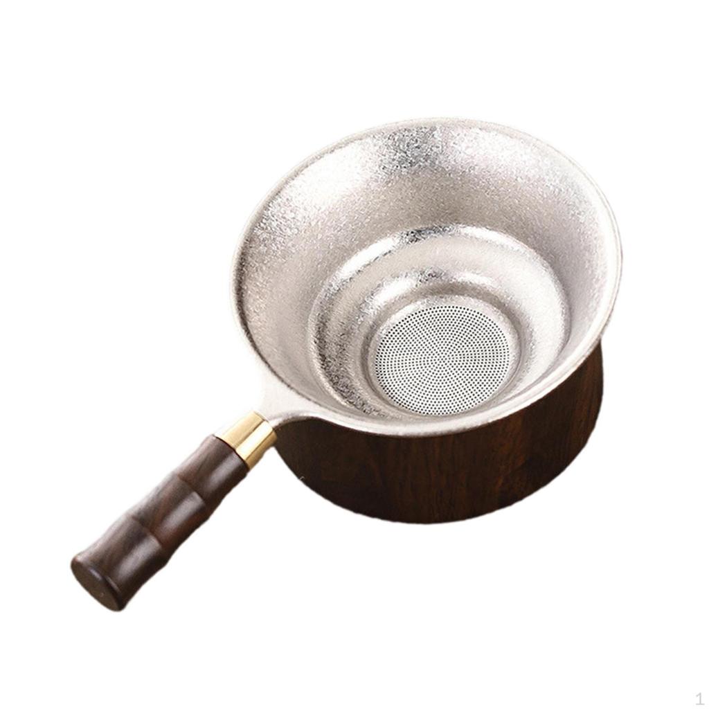 Teinfuser med fint maskenett Solid titansil for kjøkken, soverom, husholdning