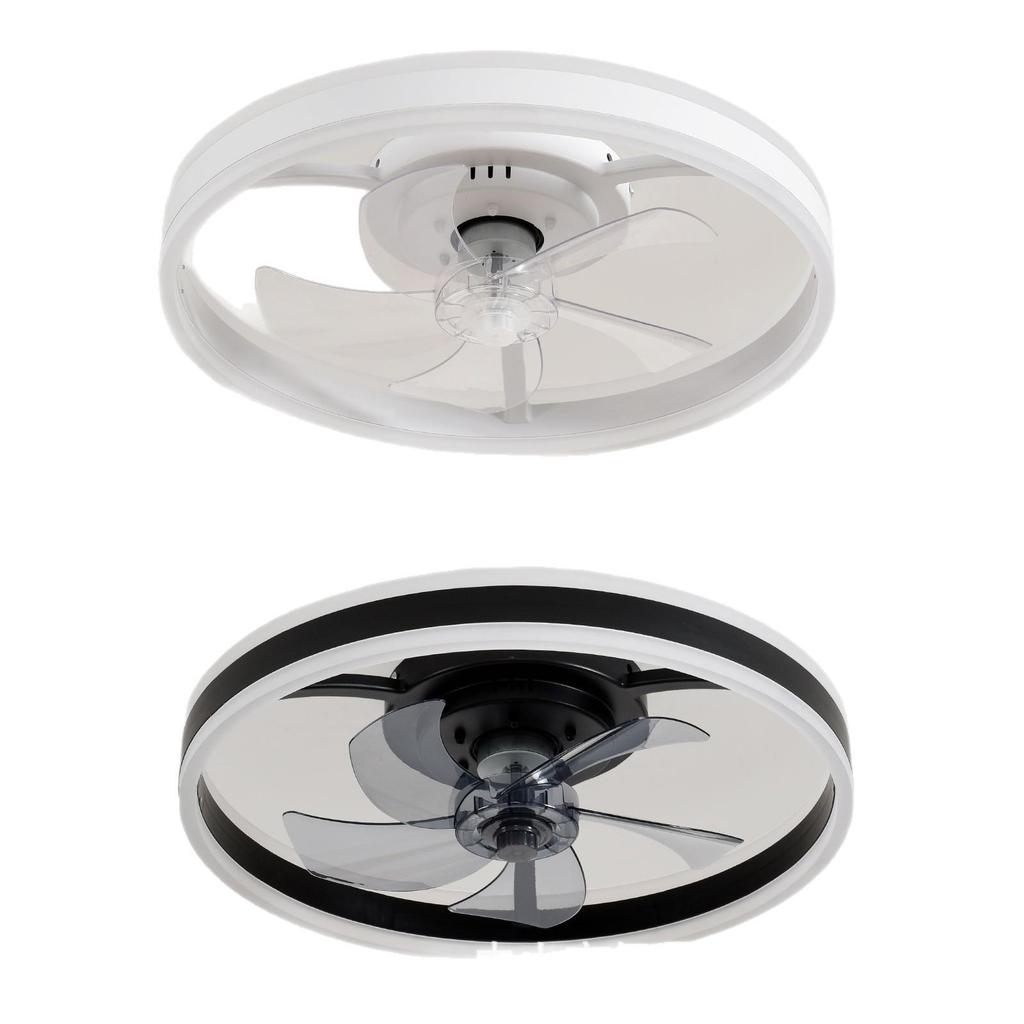 20-Inch Modern Crystal Ceiling Fan with App-Controlled Smart Remote