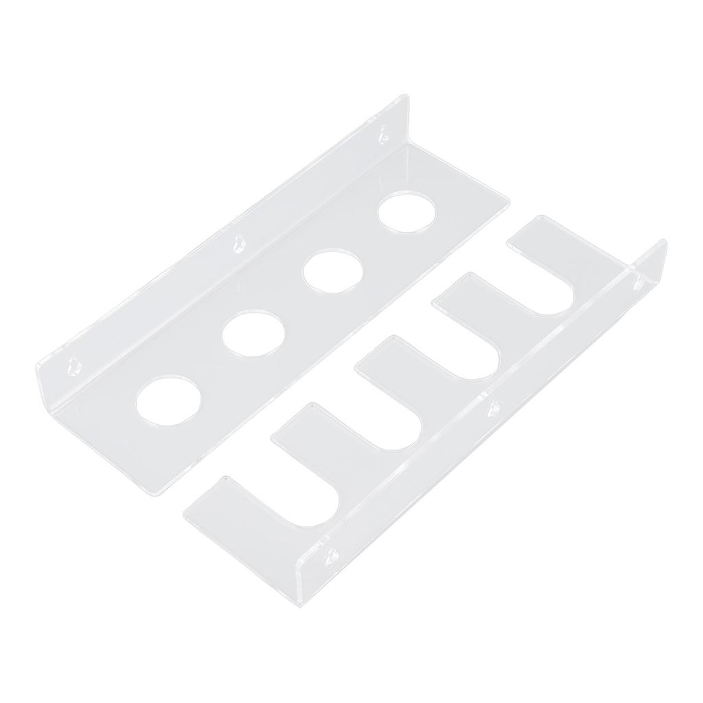 Baseball Bat Holder Display Rack Wall Mount Hanger Clear Acrylic Vertical Bat Hanging Rack Organizer