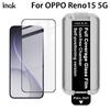 For OPPO Reno 15 15c 5G Global Glass IMAK Dust-free Cabin Full-screen Tempered Glass Film Supports Fingerprint Unlock