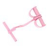 4 Tube Elastic Pull Rope Sit Up Training Pedal Resistance Band   Stretching Fitness Equipment