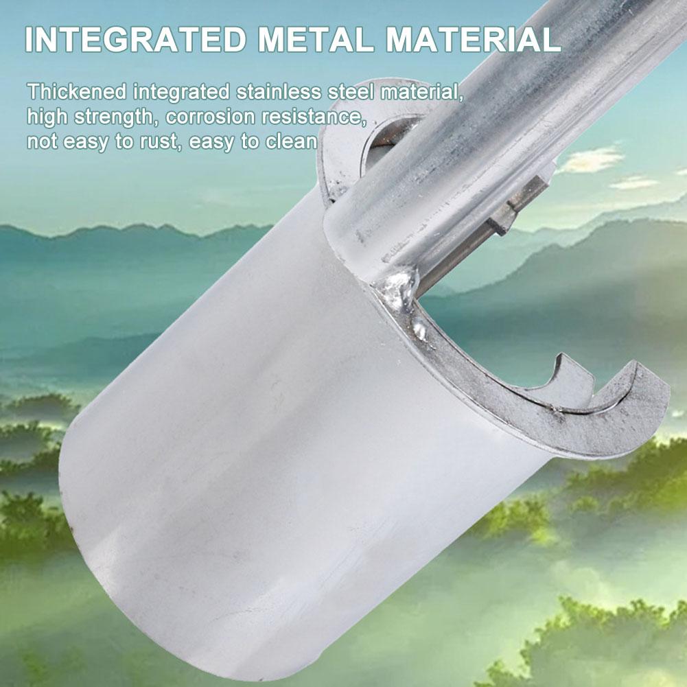 Tree Seedling Transplanter Planting Tool Plant and Fruit Seedlings Transplanter Soil Sampler Gardening Carbon Steel Hole Shovel