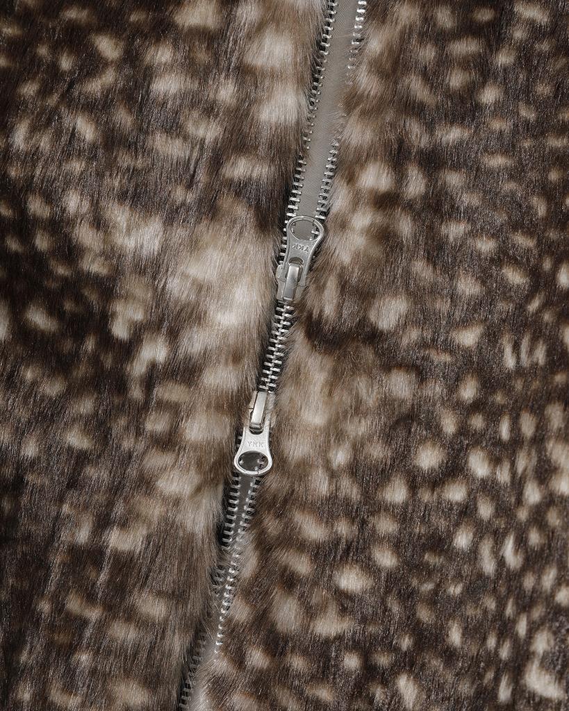 Themuseumvisitor Bambie Fur Hoodie (Brown)