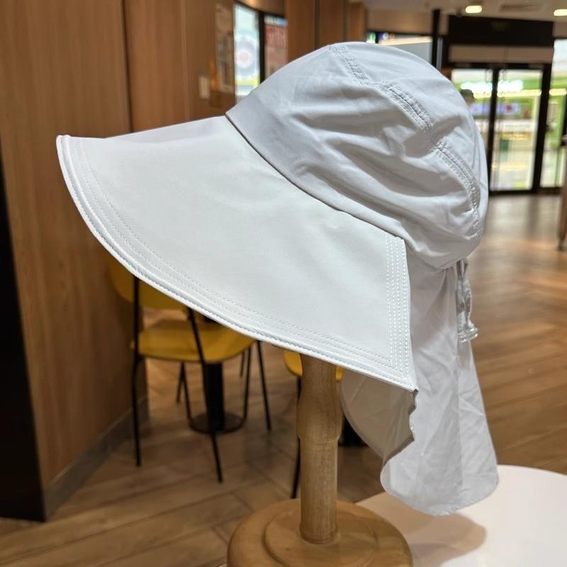 Fashionable Round Top Sun Hat For Women With Ice-cooling Sensation Breathable Fabric